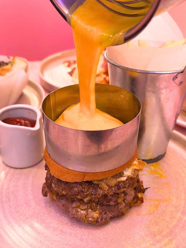 CAJP Wagyu Toro Toro Cheeseburger